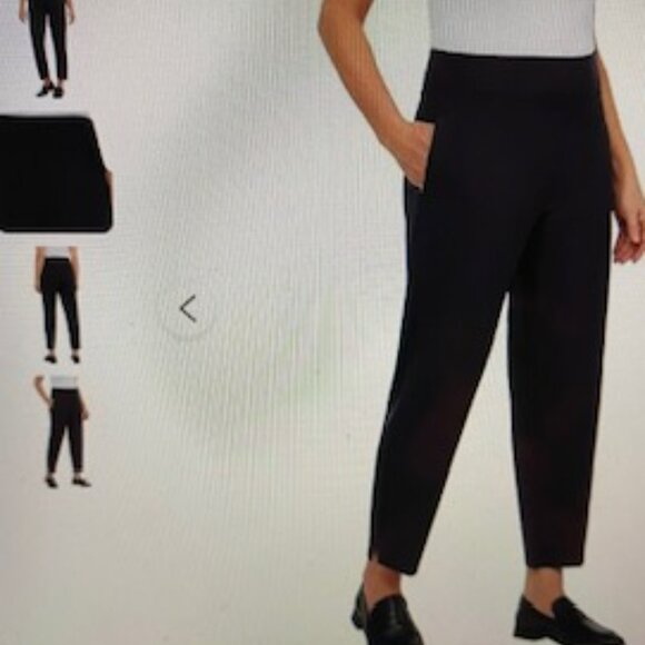 KIRKLAND Signature Women's 4-Way Stretch Ankle Pants Black XXL - Picture 2 of 8